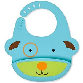 Skip Hop 232203 Zoo Köpek Silikon Önlük