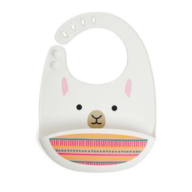 Skip Hop Lama Zoo Silikon Önlük