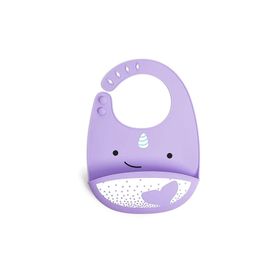 Skip Hop Narwhal Zoo Silikon Önlük