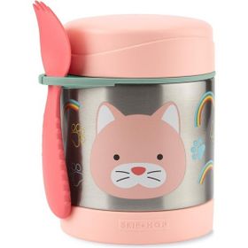 Skip Hop Zoo 325 ml Kedi Paslanmaz Çelik Termos