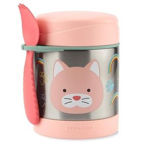 Skip Hop Zoo 325 ml Kedi Paslanmaz Çelik Termos
