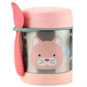 Skip Hop Zoo 325 ml Kedi Paslanmaz Çelik Termos