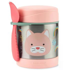Skip Hop Zoo 325 ml Kedi Paslanmaz Çelik Termos