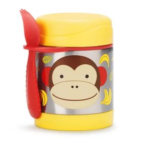 Skip Hop Zoo Maymun Paslanmaz Çelik Termos