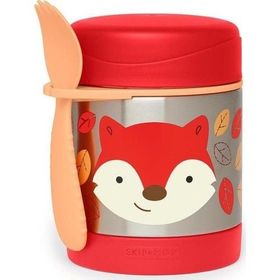 Skip Hop Zoo Tilki Çerez Kabı Çatal Kaşık Seti