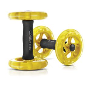SKLZ APD-CW01-02 Core Wheels Black Yellow Antrenman Tekerleri