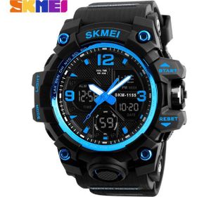 Skmei 1155B Kamuflaj Yeşil Erkek Kol Saati