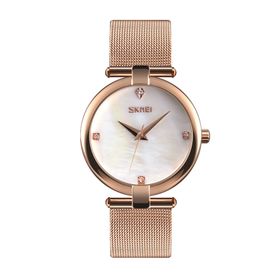Skmei 9177WT Rose Gold Kadın Kol Saati