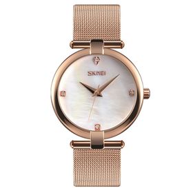 Skmei 9177WT Rose Gold Kadın Kol Saati