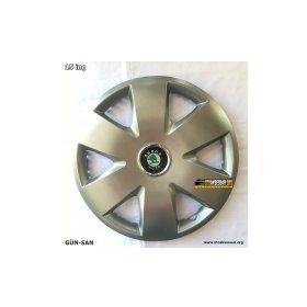Skoda 308 15 inç 4 Adet Jant Kapağı