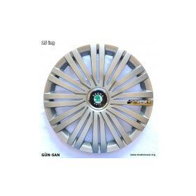 Skoda 339 15 inç 4 Adet Jant Kapağı