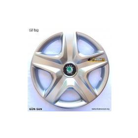 Skoda 340 15 inç 4 Adet Jant Kapağı