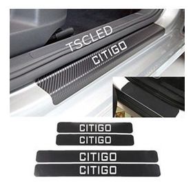 Skoda Citigo 4 Adet Karbon Kapı Eşiği Sticker