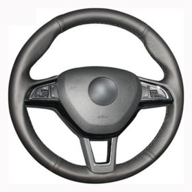 Skoda Fabia 16-18 Uyumlu Araca Özel Deri Direksiyon Kılıfı