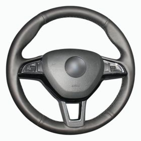 Skoda Fabia 16-18 Uyumlu Araca Özel Deri Direksiyon Kılıfı