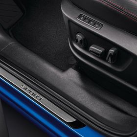 Skoda Fabia 2 Sport Line 2007-2014 4 Parça Krom Kapı Eşik Koruması