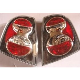Skoda Fabıa – 2001 2007 Stop HB TYC Sağ Sol Modifiye Set 2 Siyah Kırmızı Lamba