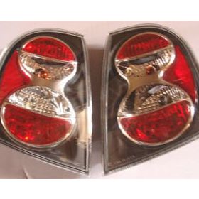 Skoda Fabıa – 2001 2007 Stop HB TYC Sağ Sol Modifiye Set 2 Siyah Kırmızı Lamba