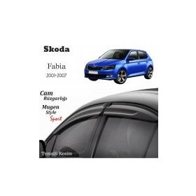 Skoda Fabia 2001 Mugen Cam Rüzgarlığı