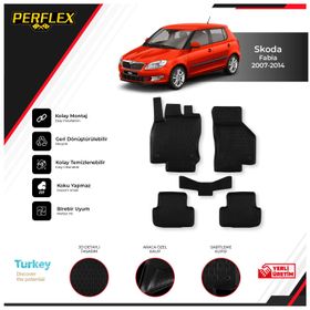 Skoda Fabia 2007-2014 3D Havuzlu Paspas