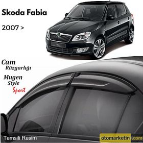 Skoda Fabia 2007 Mügen Cam Rüzgarlığı