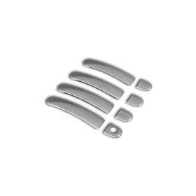 Skoda Fabia 2008 2014 Paslanmaz Çelik 4 Kapı Krom Kapı Kolu
