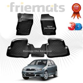 Skoda Fabia 3D Havuzlu Paspas