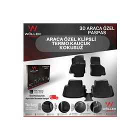 Skoda Fabia 3D Havuzlu Paspas