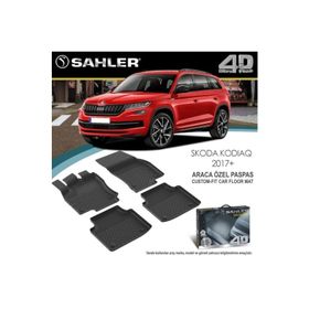 Skoda Kodiaq 2017 Siyah Havuzlu Paspas