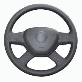 Skoda Octavia 14-18 Uyumlu Araca Özel Deri Direksiyon Kılıfı