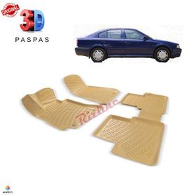 Skoda Octavia 1996-2004 Bej 3D Havuzlu Paspas