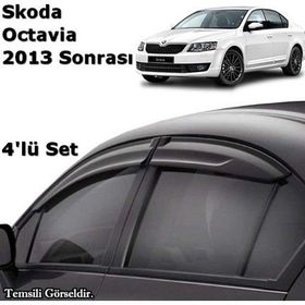 Skoda Octavia 2013 Mugen Cam Rüzgarlığı