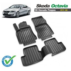 Skoda Octavia 3D Havuzlu Paspas Seti