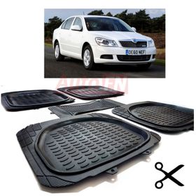Skoda Octavia A6 2004-2012 3D Havuzlu Paspas Seti