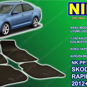 Skoda Rapid 2012 Sonrası Paspas