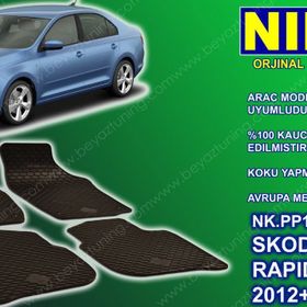 Skoda Rapid 2012 Sonrası Paspas