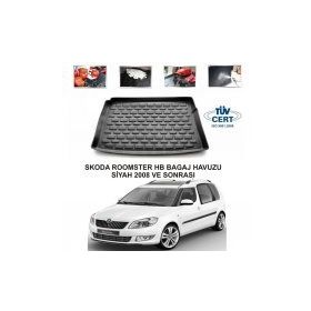 Skoda Roomstar 2008 Sonrası 3d Bagaj Havuzu