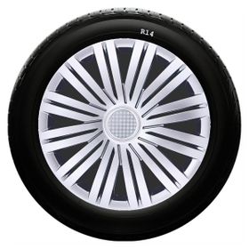 Skoda SKS-SJS 200 14 İnç 4 Adet Kırılmaz Jant Kapağı