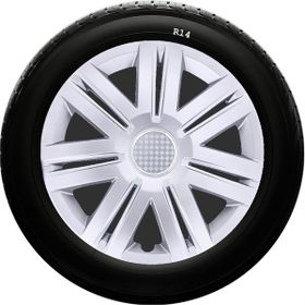 Skoda SKS-SJS 203 14 İnç 4 Adet Kırılmaz Jant Kapağı