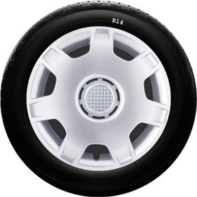 Skoda SKS-SJS 205 14 İnç 4 Adet Kırılmaz Jant Kapağı