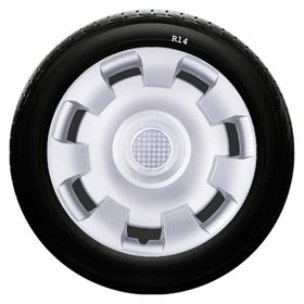 Skoda SKS-SJS 206 14 İnç 4 Adet Kırılmaz Jant Kapağı