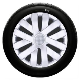 Skoda SKS-SJS 216 14 İnç 4 Adet Kırılmaz Jant Kapağı