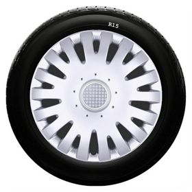 Skoda SKS-SJS 306 15 İnç 4 Adet Kırılmaz Jant Kapağı