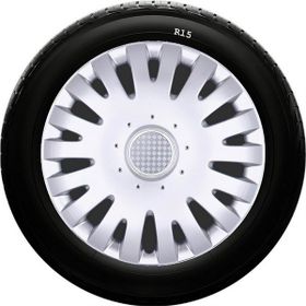 Skoda SKS-SJS 306 15 İnç 4 Adet Kırılmaz Jant Kapağı