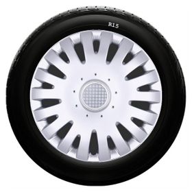 Skoda SKS-SJS 306 15 İnç 4 Adet Kırılmaz Jant Kapağı
