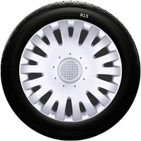 Skoda SKS-SJS 306 15 İnç 4 Adet Kırılmaz Jant Kapağı