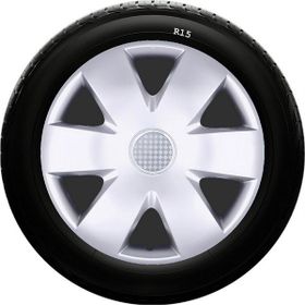 Skoda SKS-SJS 308 15 İnç 4 Adet Kırılmaz Jant Kapağı