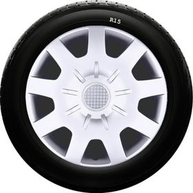 Skoda SKS-SJS 314 15 İnç 4 Adet Kırılmaz Jant Kapağı