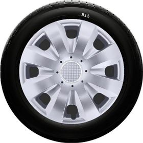 Skoda SKS-SJS 321 15 İnç 4 Adet Kırılmaz Jant Kapağı