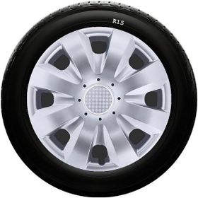 Skoda SKS-SJS 321 15 İnç 4 Adet Kırılmaz Jant Kapağı